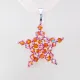 Star - Cassiopeia-Salmon Organza - 2